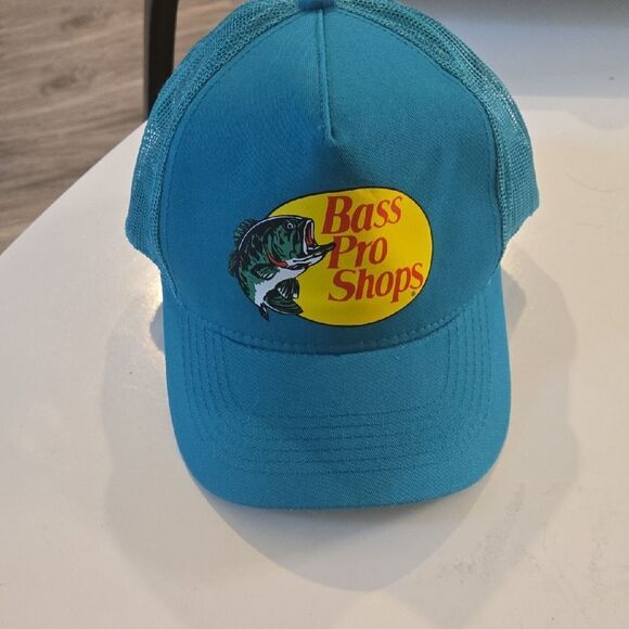 Bass Pro Shops Teal Fishing Hat - Picture 1 of 4